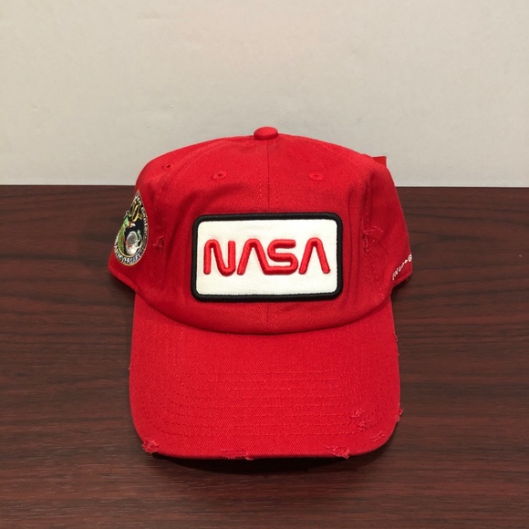 Field Grade, NASA 50th Anniversary, Distressed Hat - Picture 1 of 11
